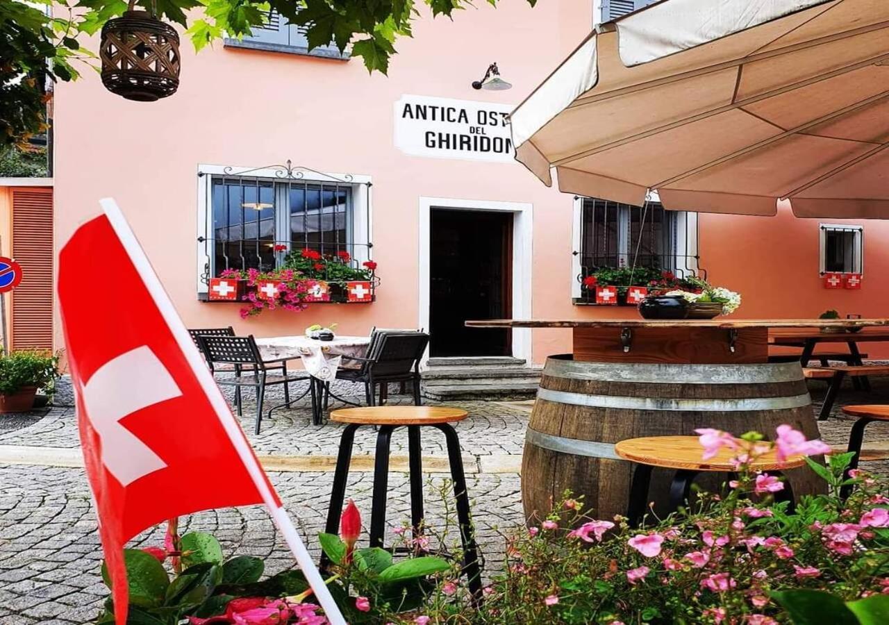 Antica Osteria Ghiridone Hotel Palagnedra Exterior photo